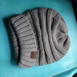 Light Brown Knitted Beanie